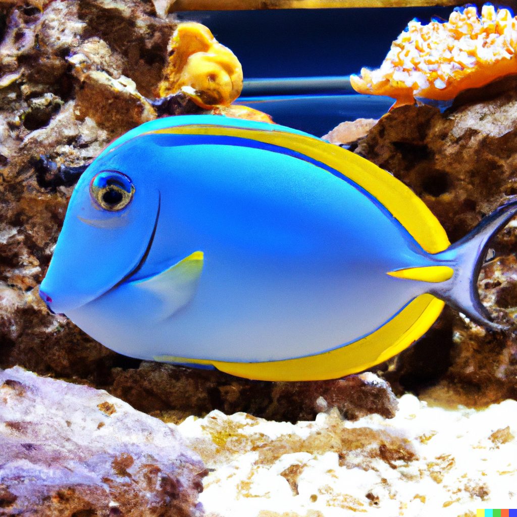 Caring For                                    A Powder Blue Tang                  A Step-by-Step Guide