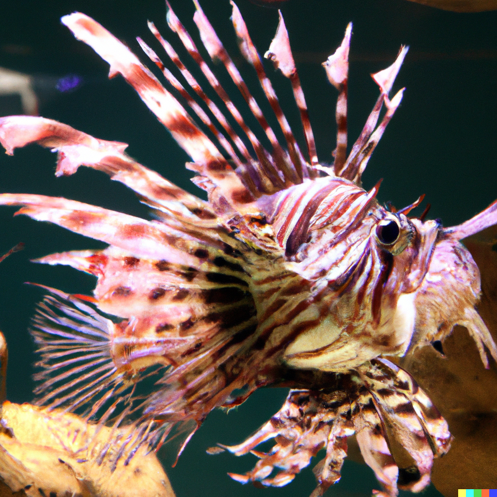 Zebrea Lionfish Habitat